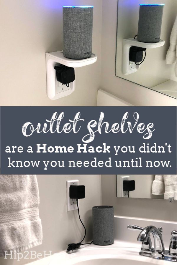 Outlet Shelves: The product You Didn't Know You Needed Until Now - Outlet Shelves: The product You Didn't Know You Needed Until Now -   17 diy Apartment hacks ideas