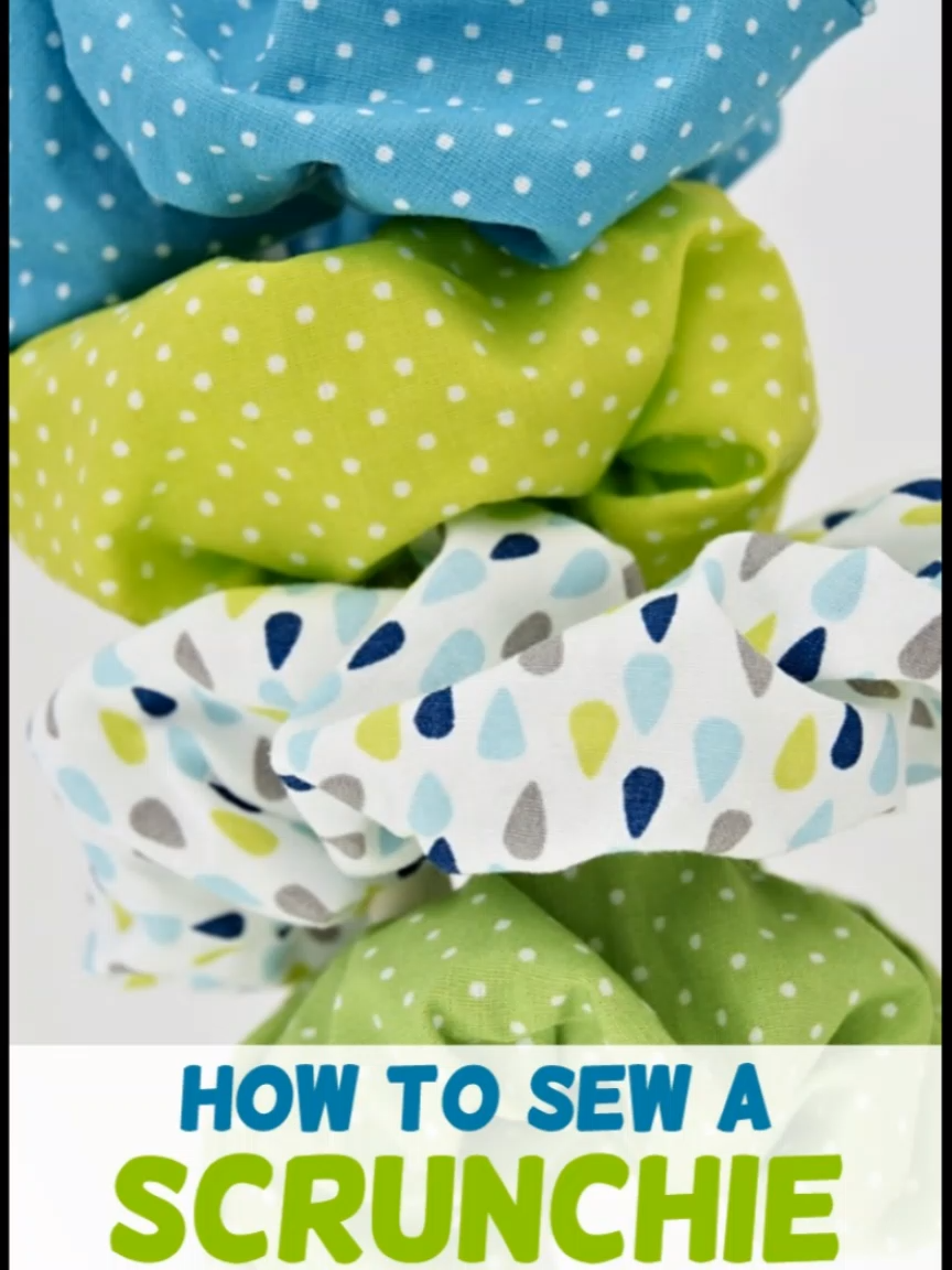 How To Make Scrunchies - AppleGreen Cottage - How To Make Scrunchies - AppleGreen Cottage -   17 diy Baby accessories ideas