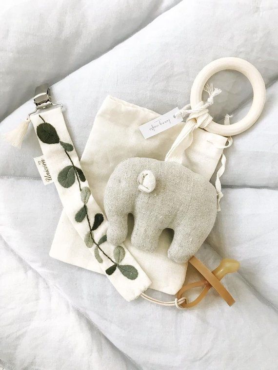 Items similar to Linen Cotton Embroidery Pacifier Clips Newborn Accessories Baby shower gift Binky c - Items similar to Linen Cotton Embroidery Pacifier Clips Newborn Accessories Baby shower gift Binky c -   17 diy Baby accessories ideas