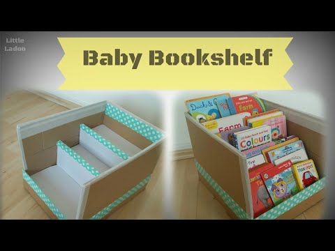 DIY Baby bookshelf from cardboard - DIY Baby bookshelf from cardboard -   17 diy Bookshelf bookcase ideas