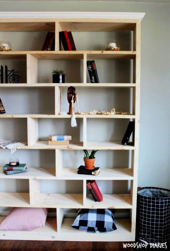 50 Clever DIY Bookshelf Ideas and Plans - 50 Clever DIY Bookshelf Ideas and Plans -   17 diy Bookshelf bookcase ideas