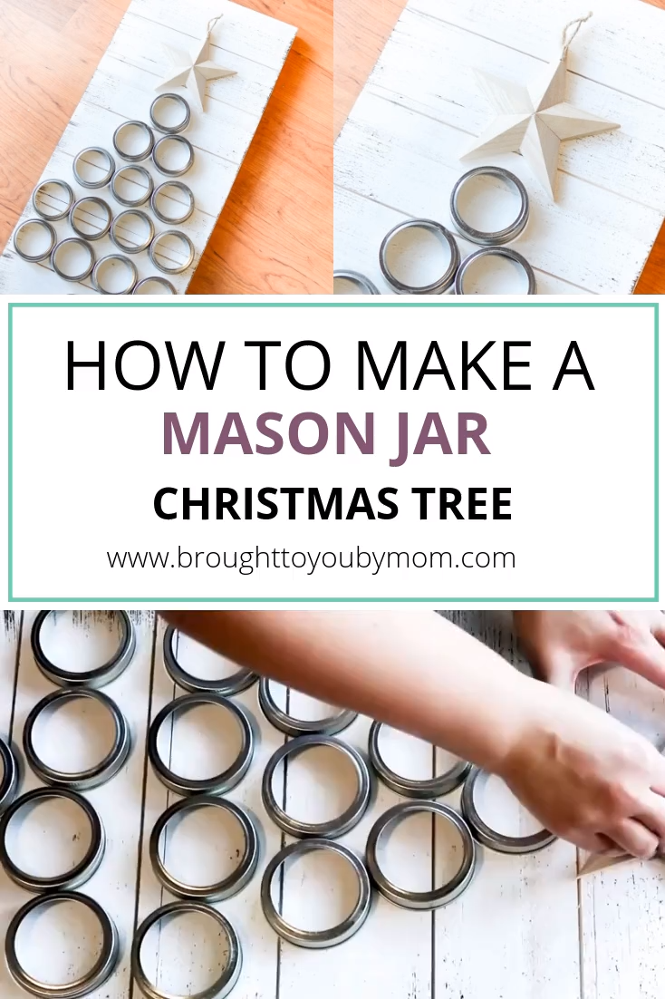 How to Make a Mason Jar Christmas Tree - How to Make a Mason Jar Christmas Tree -   17 diy Christmas mason jars ideas