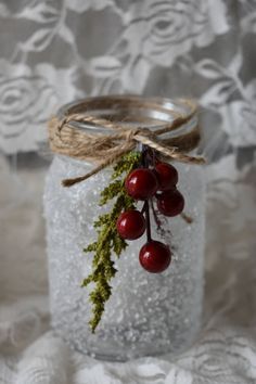 17 diy Christmas mason jars ideas