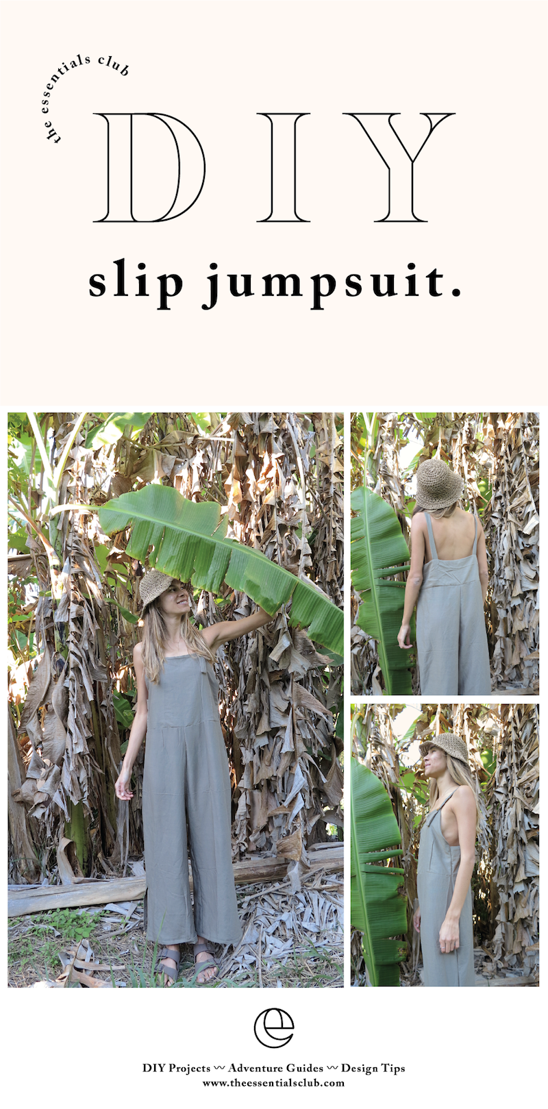 DIY: Jumpsuit with Button Detail — The Essentials Club // Creative DIY Hub - DIY: Jumpsuit with Button Detail — The Essentials Club // Creative DIY Hub -   17 diy Clothes for winter ideas