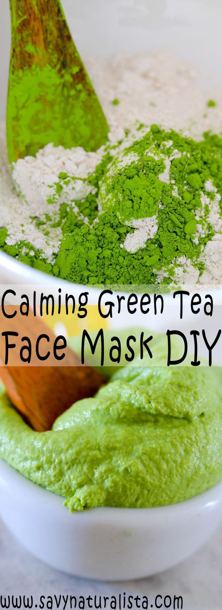 Calming Green Tea Mask - Savvy Naturalista - Calming Green Tea Mask - Savvy Naturalista -   17 diy Face Mask relaxing ideas