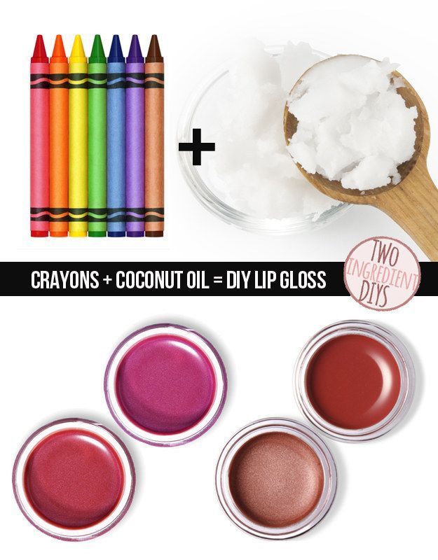 27 Insanely Easy Two-Ingredient DIYs - 27 Insanely Easy Two-Ingredient DIYs -   17 diy Makeup crayons ideas