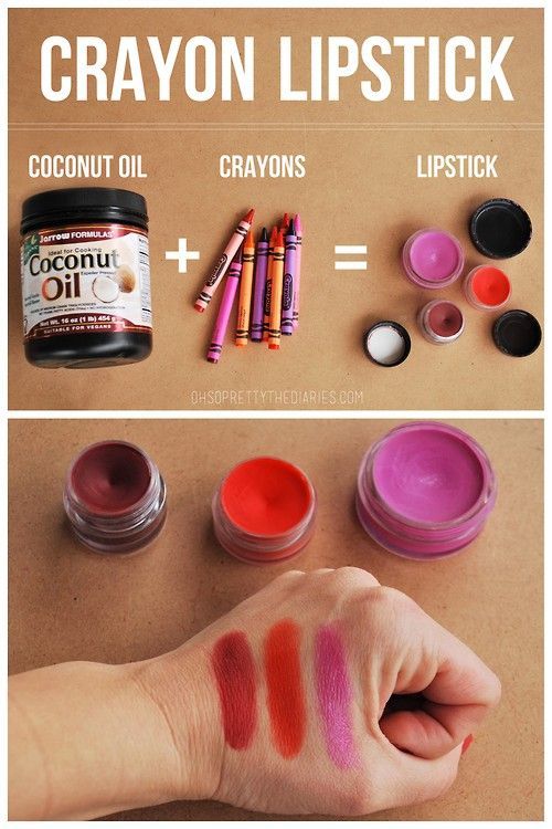 14 Beauty Hacks No One Asked For - 14 Beauty Hacks No One Asked For -   17 diy Makeup crayons ideas