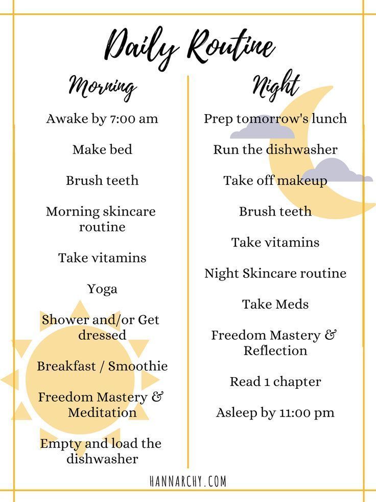 Creating Daily Routines - Creating Daily Routines -   17 morning beauty Tips ideas