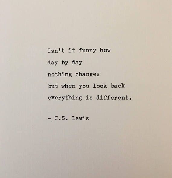 C.S. Lewis quote typed on typewriter - unique gift - C.S. Lewis quote typed on typewriter - unique gift -   17 natural beauty Quotes ideas