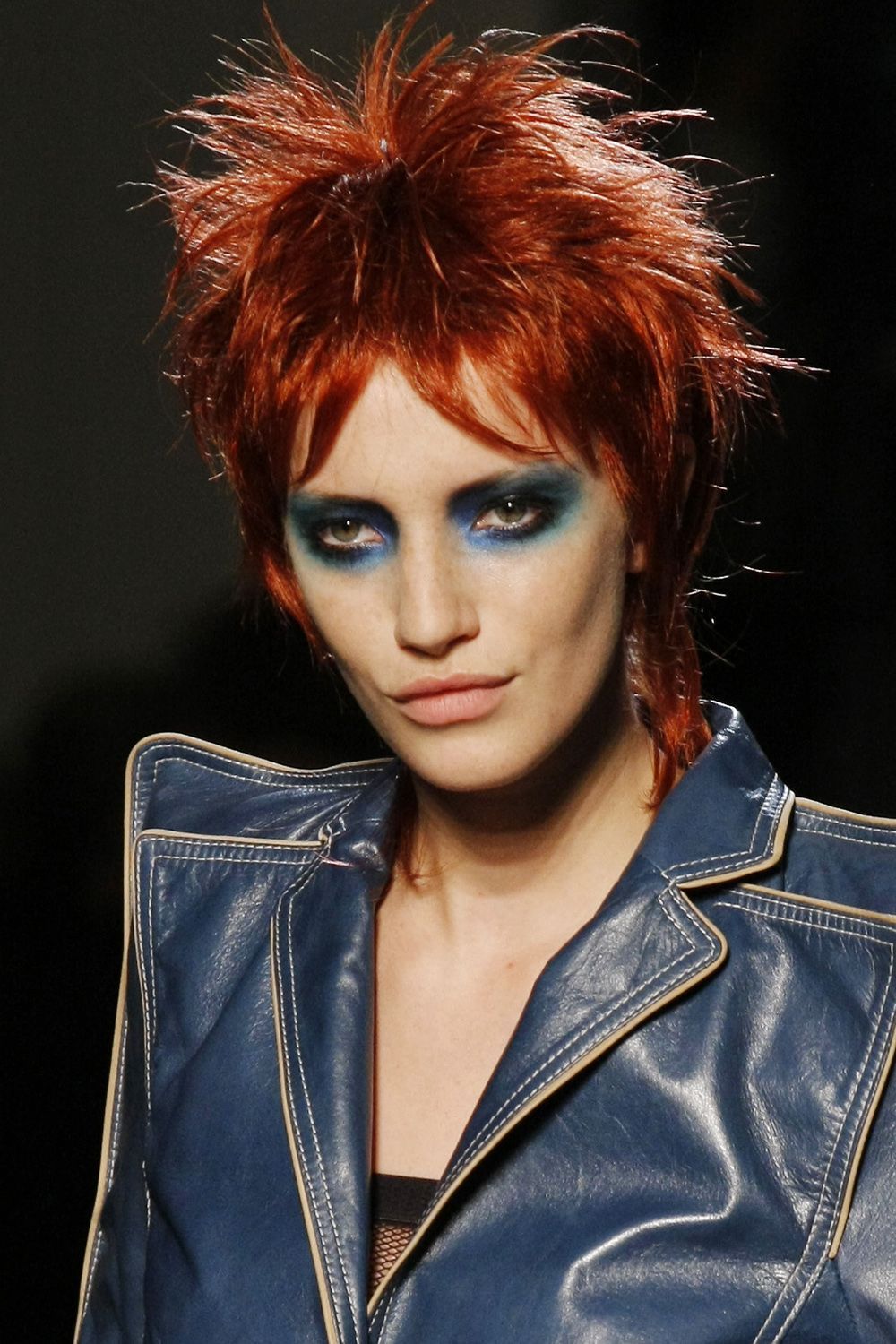 David Bowie Inspired Runway Looks - David Bowie Inspired Runway Looks -   17 style Rock makeup ideas
