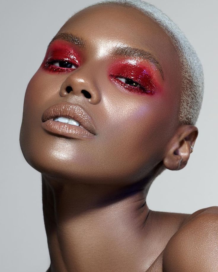Danessa Myricks Beauty on Instagram: “??Red Hot ?? Red glossed lids paired with hyper radiant  skin featuring Danessa Myricks Beauty . Makeup: @Danessa_Myricks Photo:…” - Danessa Myricks Beauty on Instagram: “??Red Hot ?? Red glossed lids paired with hyper radiant  skin featuring Danessa Myricks Beauty . Makeup: @Danessa_Myricks Photo:…” -   17 summer beauty Shoot ideas