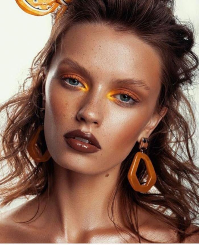 Orange Makeup Is The Summer Trend That's Also Perfect for Fall - VIVA GLAM MAGAZINE™ - Orange Makeup Is The Summer Trend That's Also Perfect for Fall - VIVA GLAM MAGAZINE™ -   17 summer beauty Shoot ideas