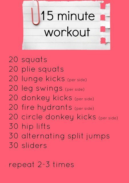 15 minute Workout - 15 minute Workout -   17 summer fitness Tips ideas