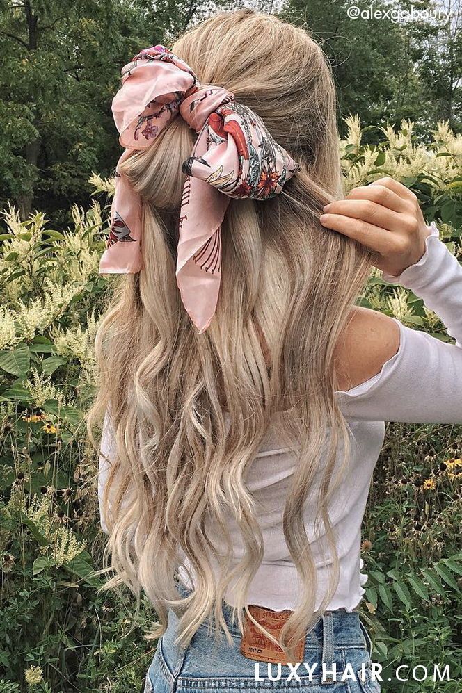 Summer Hairstyles With Headscarves - Summer Hairstyles With Headscarves -   18 bohemian style Hair ideas