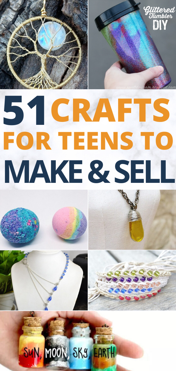 51 Amazing Crafts For Teens To Make And Sell - 51 Amazing Crafts For Teens To Make And Sell -   18 diy 100 simple ideas