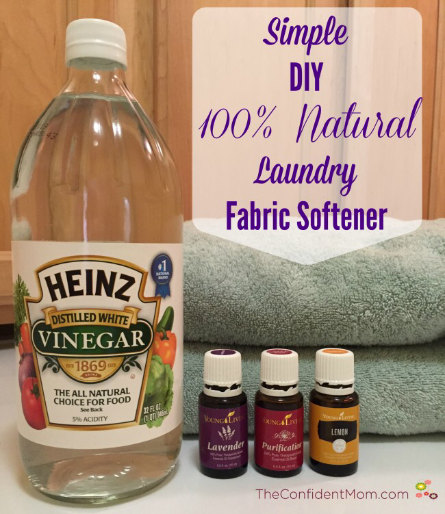Simple DIY 100% Natural Laundry Fabric Softener - The Confident Mom - Simple DIY 100% Natural Laundry Fabric Softener - The Confident Mom -   18 diy 100 simple ideas