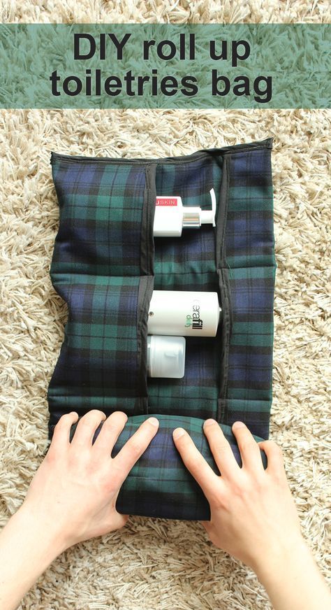 Sew a DIY travel toiletries bag | The Crafty Gentleman - Sew a DIY travel toiletries bag | The Crafty Gentleman -   18 diy Bag travel ideas