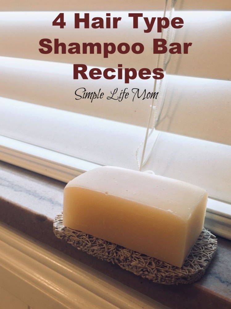 4 Hair Type Shampoo Bar Recipes | Simple Life Mom - 4 Hair Type Shampoo Bar Recipes | Simple Life Mom -   18 diy beauty Bar ideas