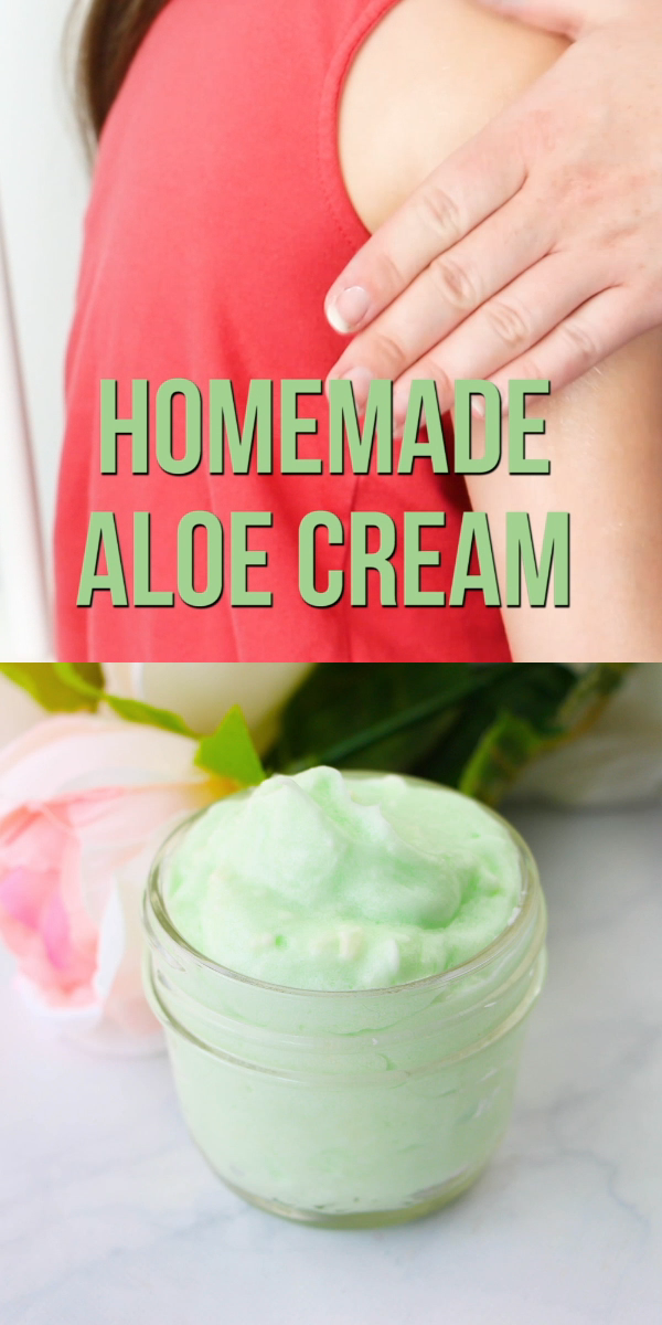 DIY Aloe Cream - DIY Aloe Cream -   18 diy beauty Bar ideas