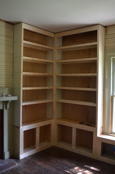 Building Built-ins - Building Built-ins -   18 diy Bookshelf office ideas