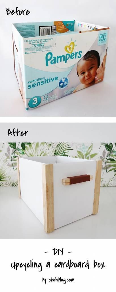 How to Recycle a Cardboard Box for Storage - How to Recycle a Cardboard Box for Storage -   18 diy Box recycle ideas