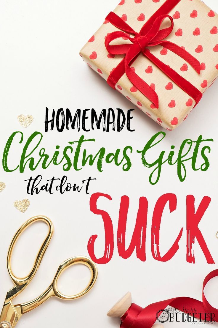 Cheap DIY Christmas Gifts That Don't Suck - The Busy Budgeter - Cheap DIY Christmas Gifts That Don't Suck - The Busy Budgeter -   diy Christmas cheap