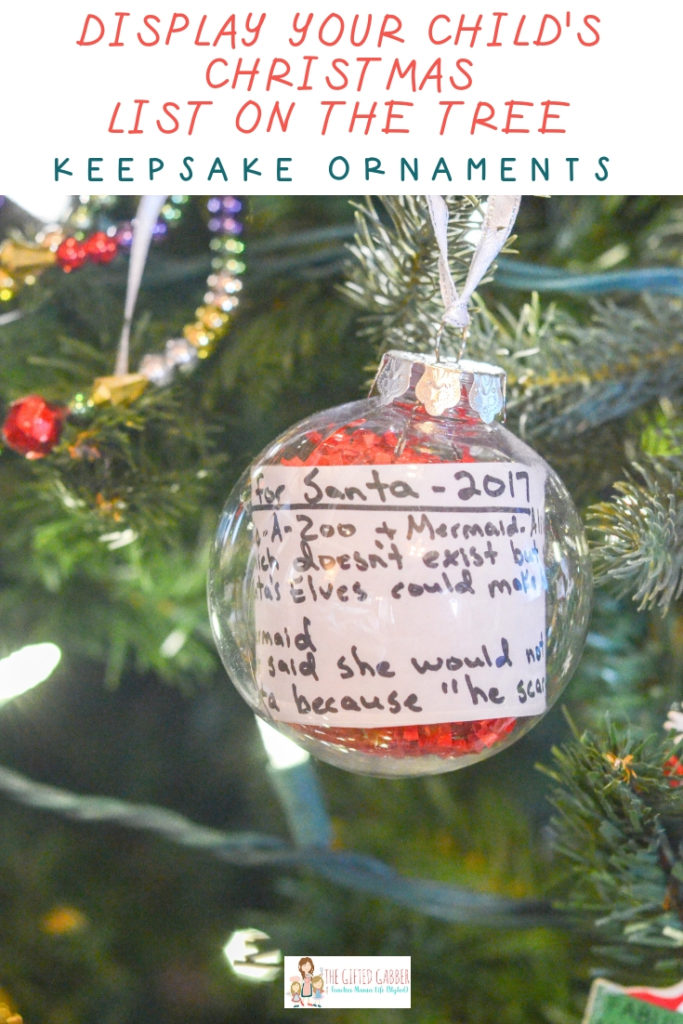 Make a Santa Wish List Ornament for Christmas 2020 – The Gifted Gabber - Make a Santa Wish List Ornament for Christmas 2020 – The Gifted Gabber -   18 diy Christmas children ideas