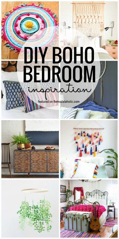 Remodelaholic | DIY Boho Bedroom Inspiration - Remodelaholic | DIY Boho Bedroom Inspiration -   18 diy Decoracion boho ideas