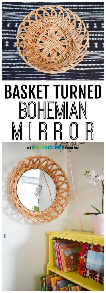 Round Rattan Mirror - At Charlotte's House - Round Rattan Mirror - At Charlotte's House -   18 diy Decoracion boho ideas