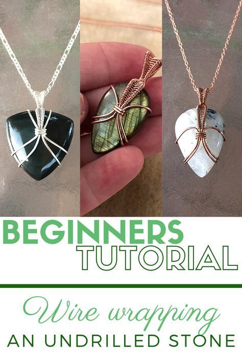 Wire Wrap an Undrilled Stone - Beginner's Wire-Wrapping Tutorial PDF, Easy Step by Step Jewelry Making Guide how to make a Wirewrapped Penda - Wire Wrap an Undrilled Stone - Beginner's Wire-Wrapping Tutorial PDF, Easy Step by Step Jewelry Making Guide how to make a Wirewrapped Penda -   18 diy Easy jewelry ideas
