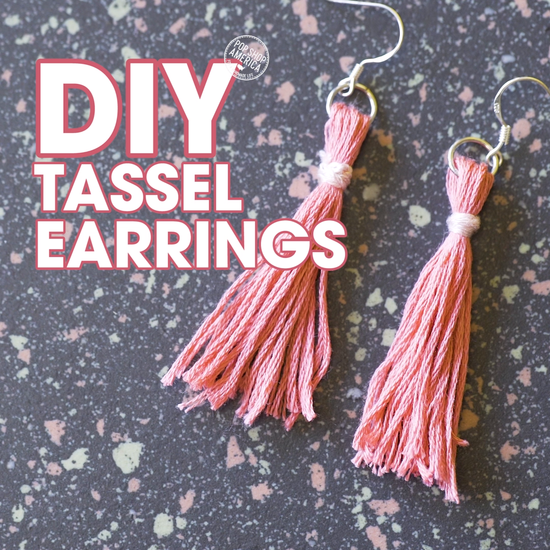 DIY Tassel Earrings - DIY Tassel Earrings -   18 diy Easy jewelry ideas
