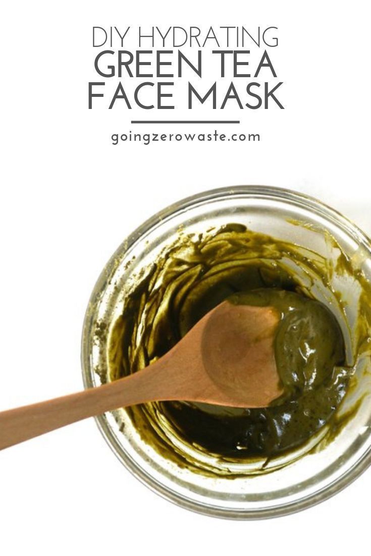 DIY Hydrating Green Tea Face Mask - Going Zero Waste - DIY Hydrating Green Tea Face Mask - Going Zero Waste -   18 diy Face Mask for hydration ideas
