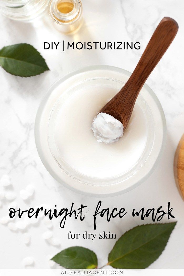 DIY Moisturizing Overnight Face Mask for Dry Skin - DIY Moisturizing Overnight Face Mask for Dry Skin -   18 diy Face Mask for hydration ideas