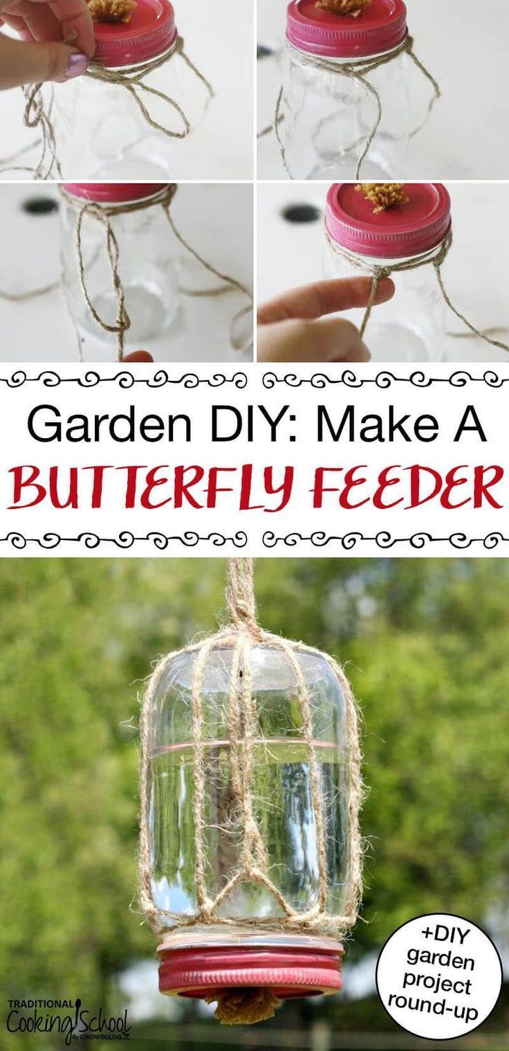 How To Make A DIY Butterfly Feeder For Your Garden - How To Make A DIY Butterfly Feeder For Your Garden -   18 diy Garden decoration ideas