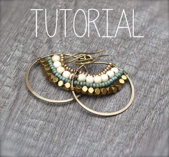 Gypsy Hoops Tutorial - Gypsy Hoops Tutorial -   18 diy Jewelry for men ideas