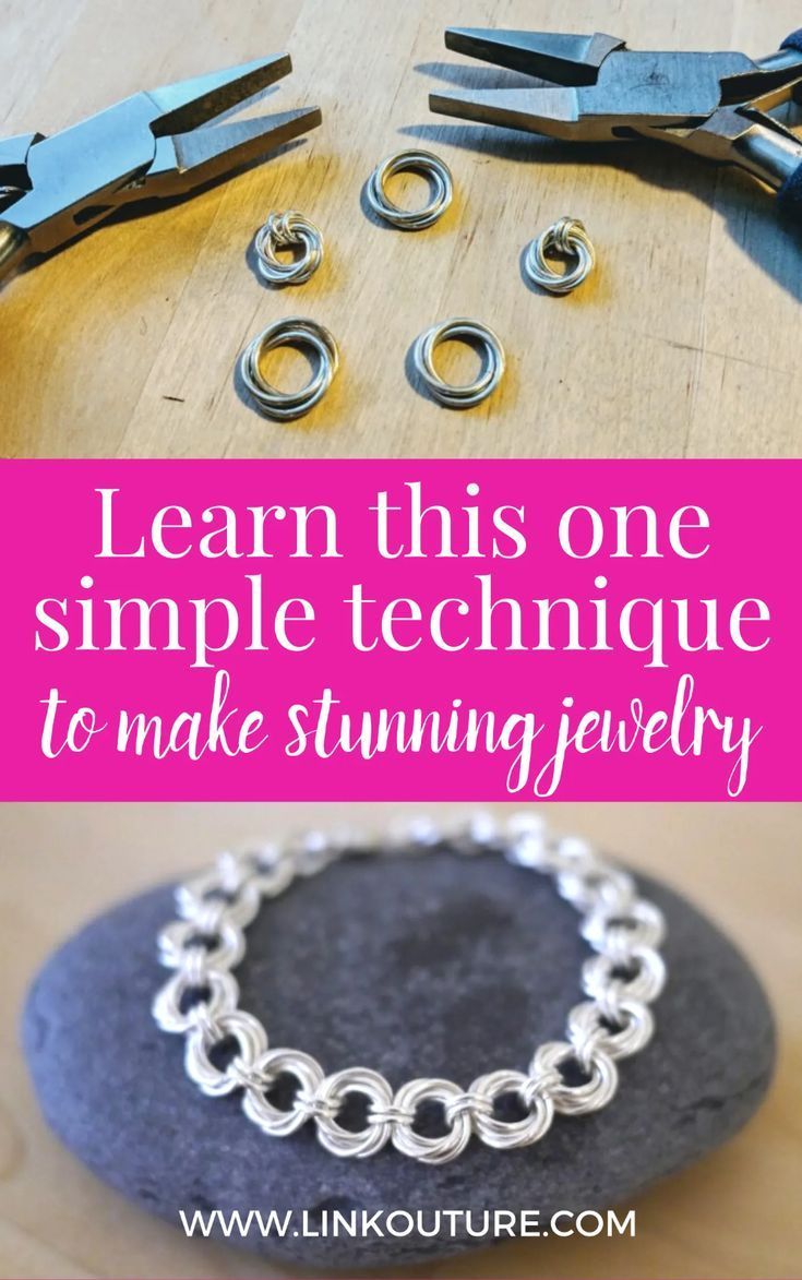 Ridiculously easy DIY jewelry making technique for beginners - Ridiculously easy DIY jewelry making technique for beginners -   18 diy Jewelry for men ideas