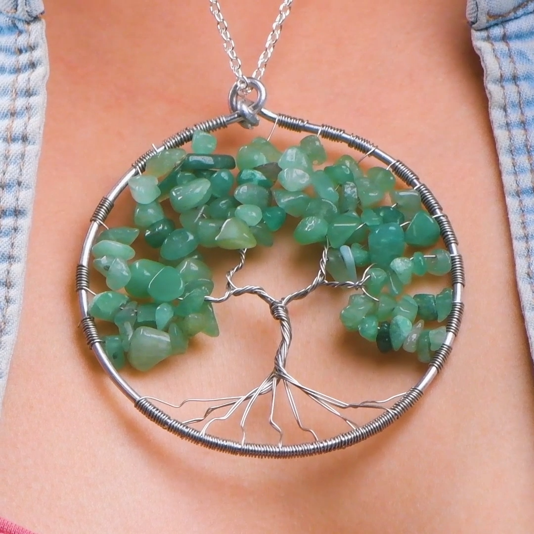 DIY Tree Pendant - DIY Tree Pendant -   diy Jewelry pendants