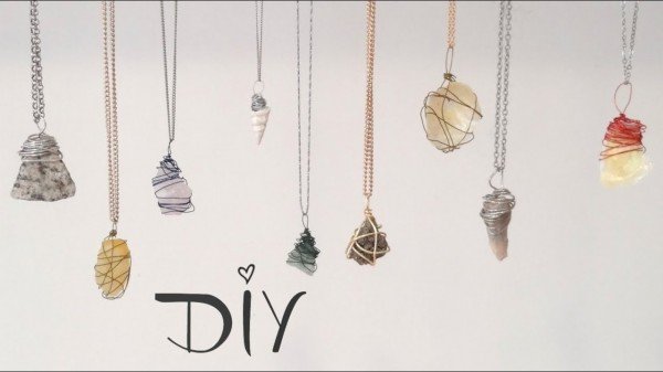 28 Easy DIY Wire Wrapped Jewelry Ideas for an Amazing Craft - 28 Easy DIY Wire Wrapped Jewelry Ideas for an Amazing Craft -   18 diy Jewelry pendants ideas