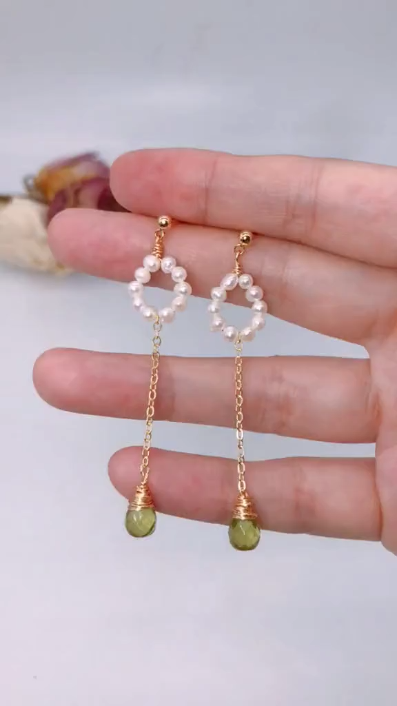 Teach you DIY pearl earrings, very simple! - Teach you DIY pearl earrings, very simple! -   18 diy Jewelry pendants ideas