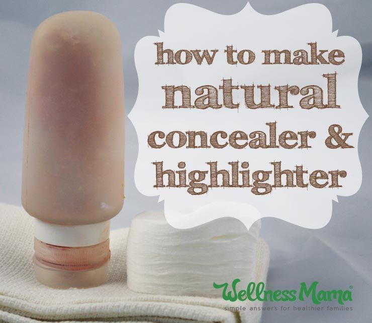 How to Make Natural Concealer & Highlighter Recipe | Wellness Mama - How to Make Natural Concealer & Highlighter Recipe | Wellness Mama -   18 diy Makeup highlighter ideas