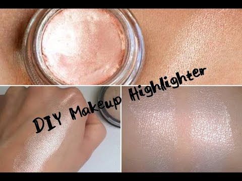 DIY Highlighter || Make your own highlighter at home - DIY Highlighter || Make your own highlighter at home -   18 diy Makeup highlighter ideas