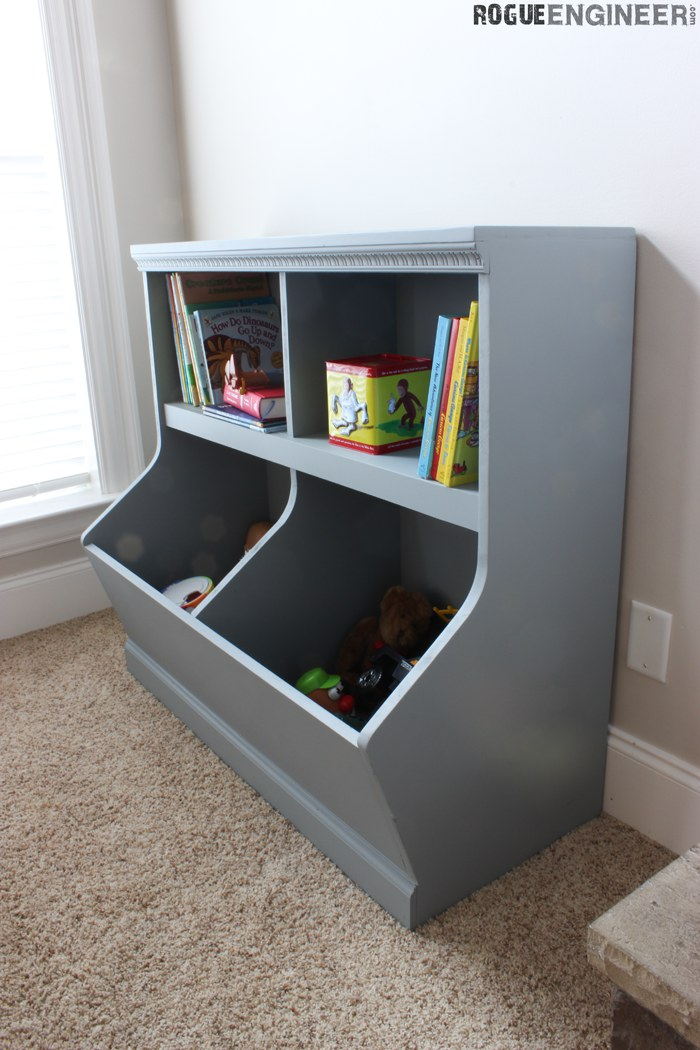 Bookcase with Toy Storage » Rogue Engineer - Bookcase with Toy Storage » Rogue Engineer -   18 diy Muebles infantiles ideas