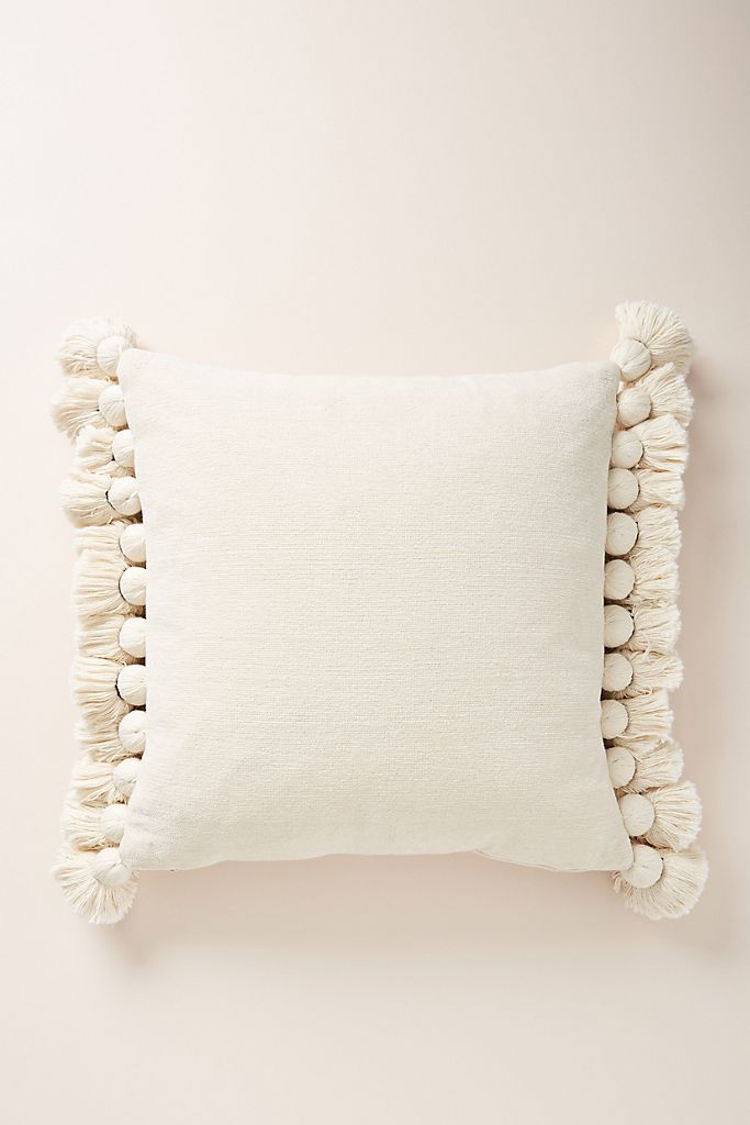 Tasseled Chenille Nadia Pillow - Tasseled Chenille Nadia Pillow -   18 diy Pillows boho ideas