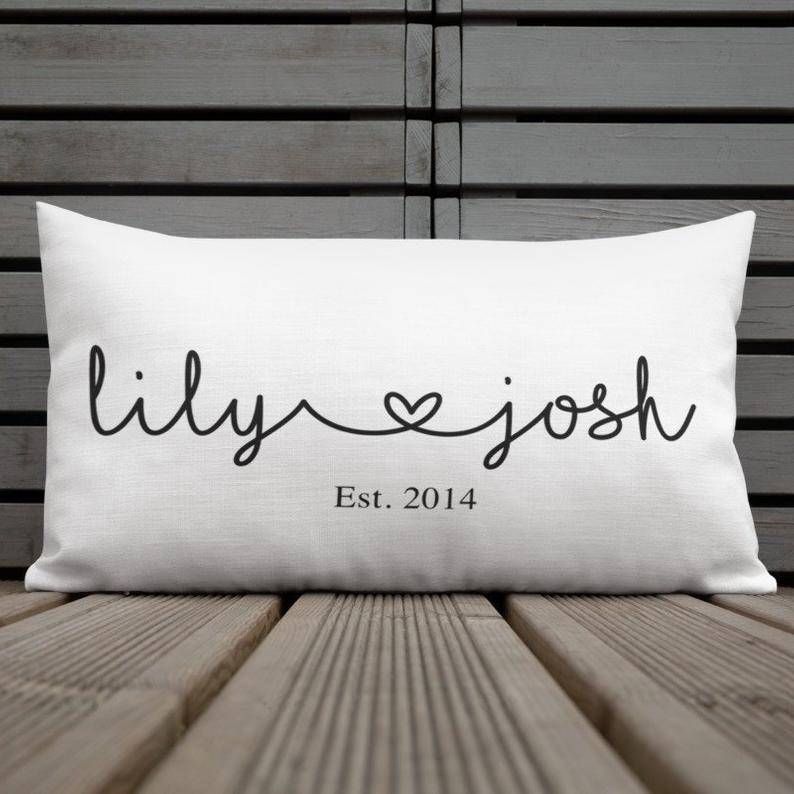 Personalized couples gifts, personalized couples pillow, Couple pillow cases, Couple pillowcase, Wedding gift, Anniversary gift, Love pillow - Personalized couples gifts, personalized couples pillow, Couple pillow cases, Couple pillowcase, Wedding gift, Anniversary gift, Love pillow -   18 diy Pillows for boyfriend ideas
