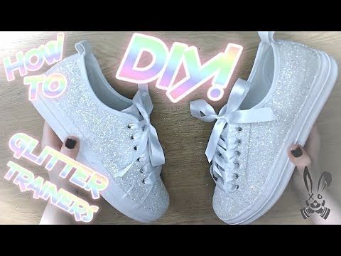 Simple Easy DIY White Glitter Trainers Plimsolls How to Make Wedding Shoes Pumps Elusive Rabbit - Simple Easy DIY White Glitter Trainers Plimsolls How to Make Wedding Shoes Pumps Elusive Rabbit -   18 diy Wedding shoes ideas