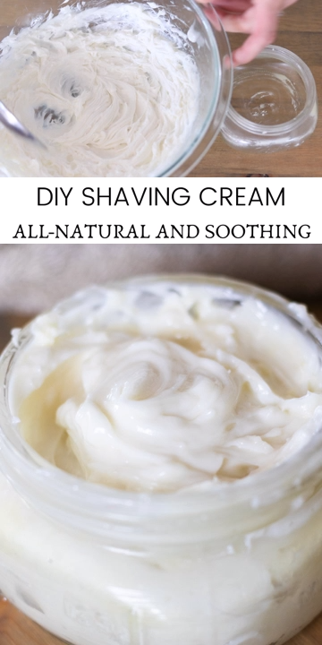 DIY Shaving Cream - DIY Shaving Cream -   essential beauty Products