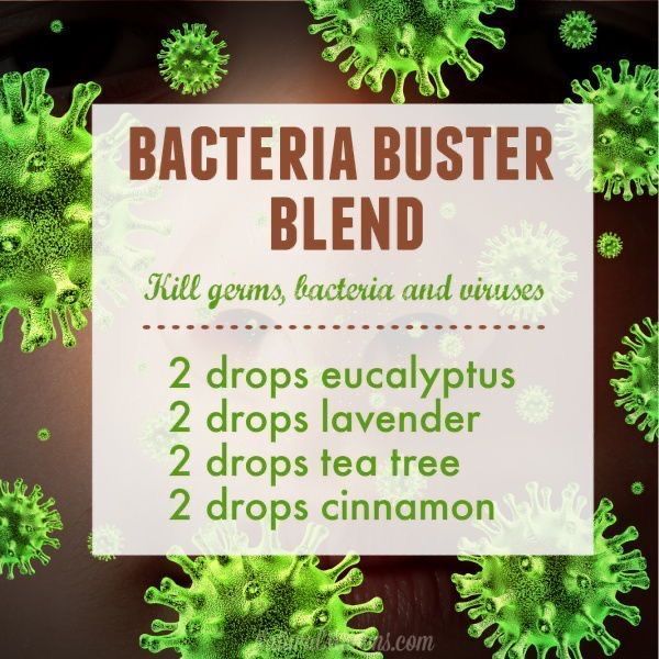 Bacteria Buster Essential Oil Blend - Bacteria Buster Essential Oil Blend -   18 essential beauty Products ideas