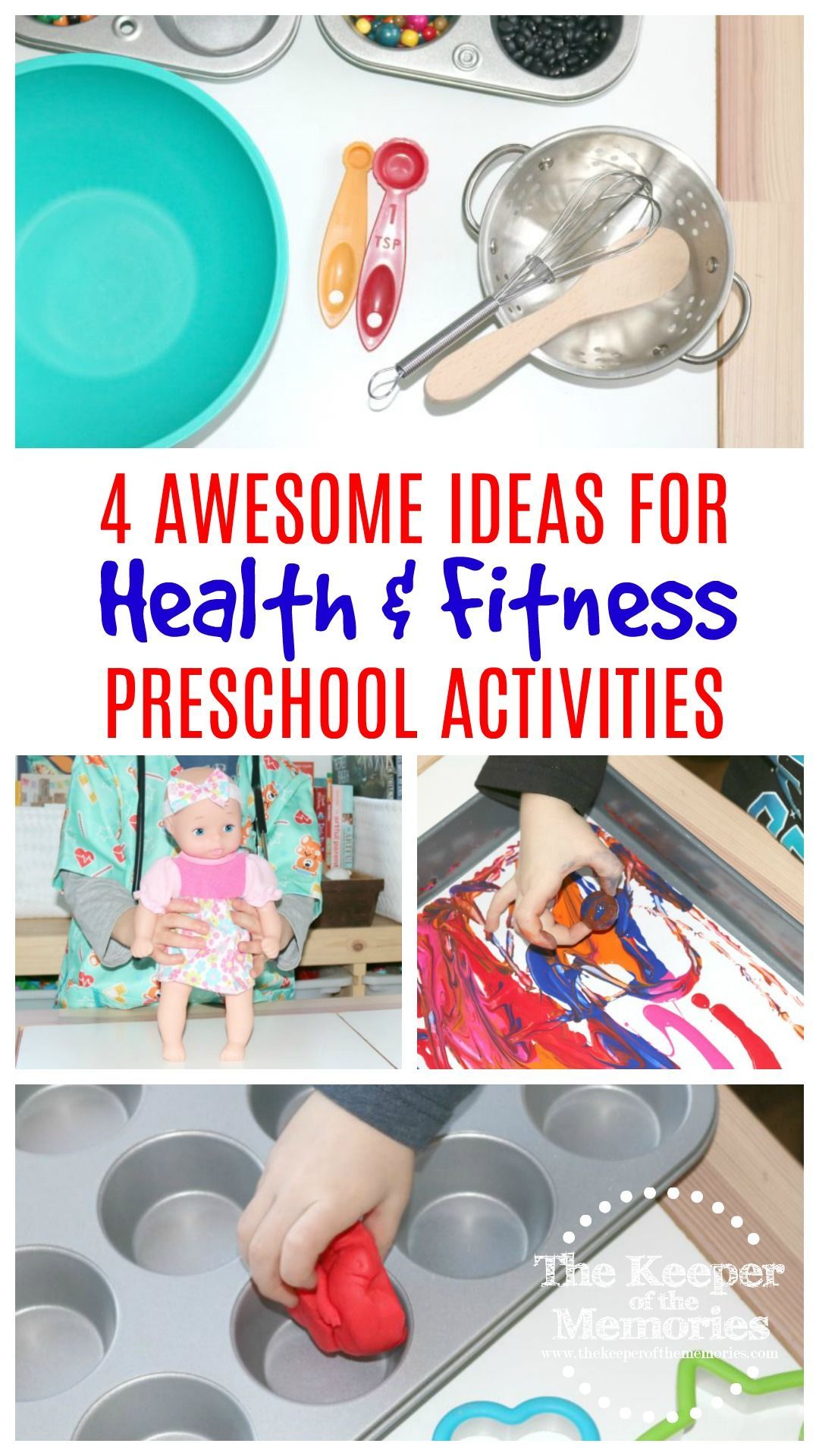 4 Fun Health & Fitness Preschool Monthly Theme Ideas for Little Kids - 4 Fun Health & Fitness Preschool Monthly Theme Ideas for Little Kids -   18 fitness Art for preschool ideas