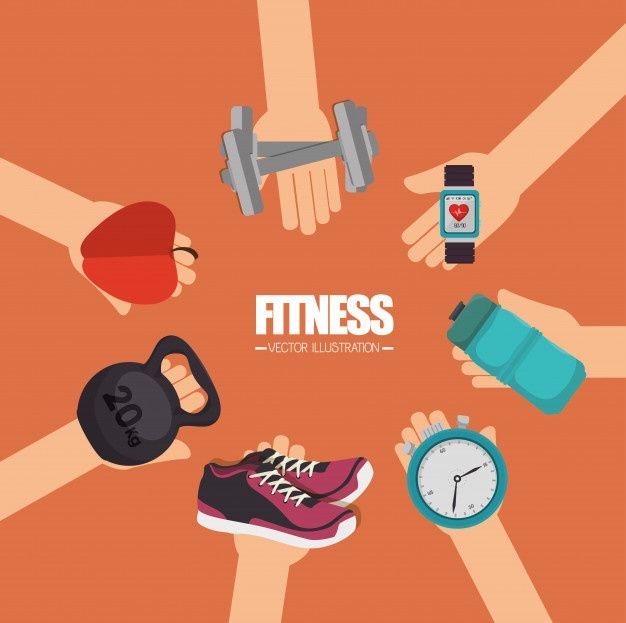 Download Set Of Fitness People At Training for free - Download Set Of Fitness People At Training for free -   18 fitness Art poster ideas