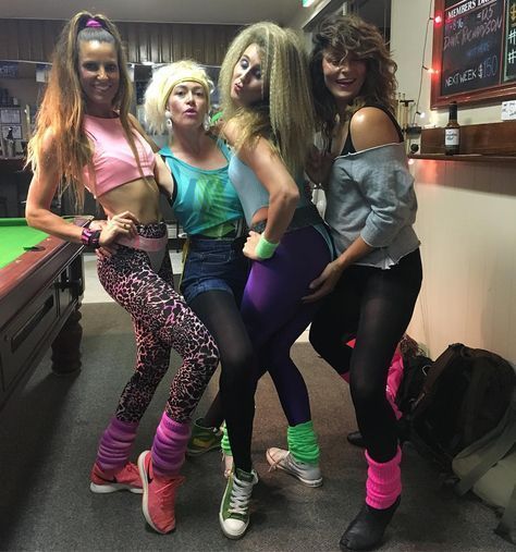 Get Ready to Slip on Your Spandex With These '80s Workout Costume Ideas - Get Ready to Slip on Your Spandex With These '80s Workout Costume Ideas -   18 foute fitness Outfits ideas